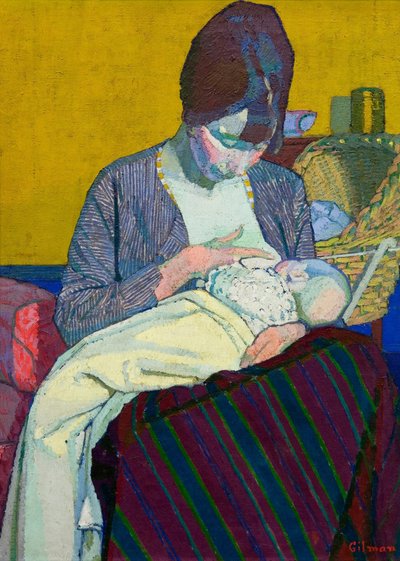 Mutter und Kind von Harold Gilman
